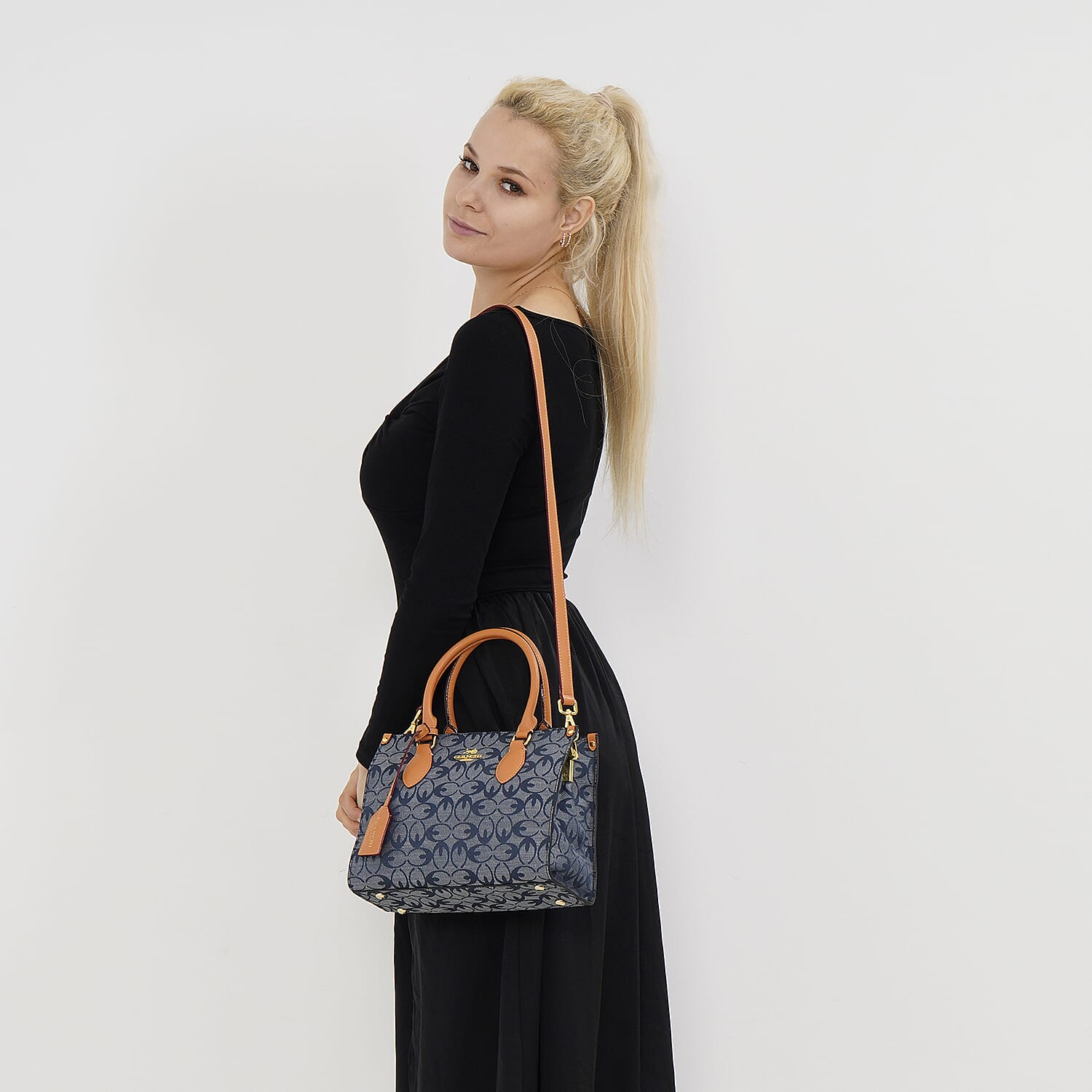 GUANCHI Crossbody Bag with Shoulder Strap - Blue