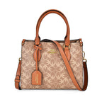 GUANCHI Crossbody Bag with Shoulder Strap - Brown
