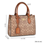 GUANCHI Crossbody Bag with Shoulder Strap - Brown