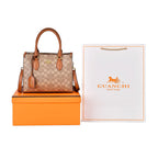 GUANCHI Crossbody Bag with Shoulder Strap - Brown