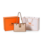 GUANCHI Shoulder Bag with Exterior Zipped Pocket - Off White