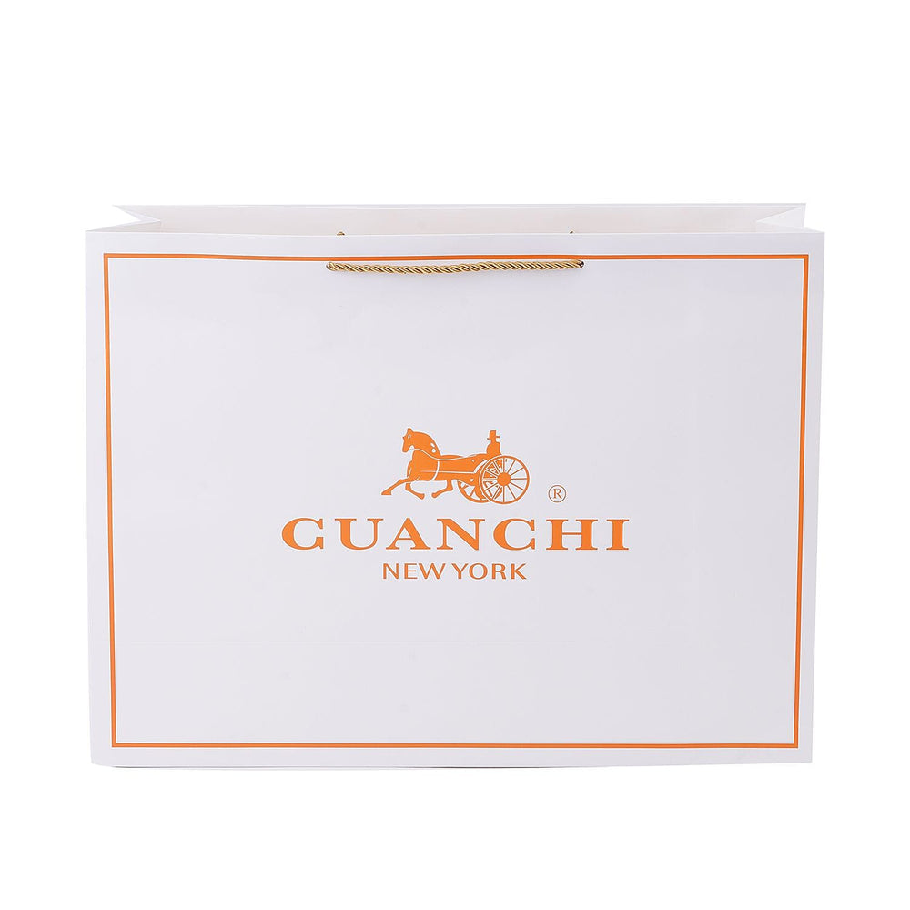 GUANCHI Tote Bag with Detachable Coin Pouch - Off White