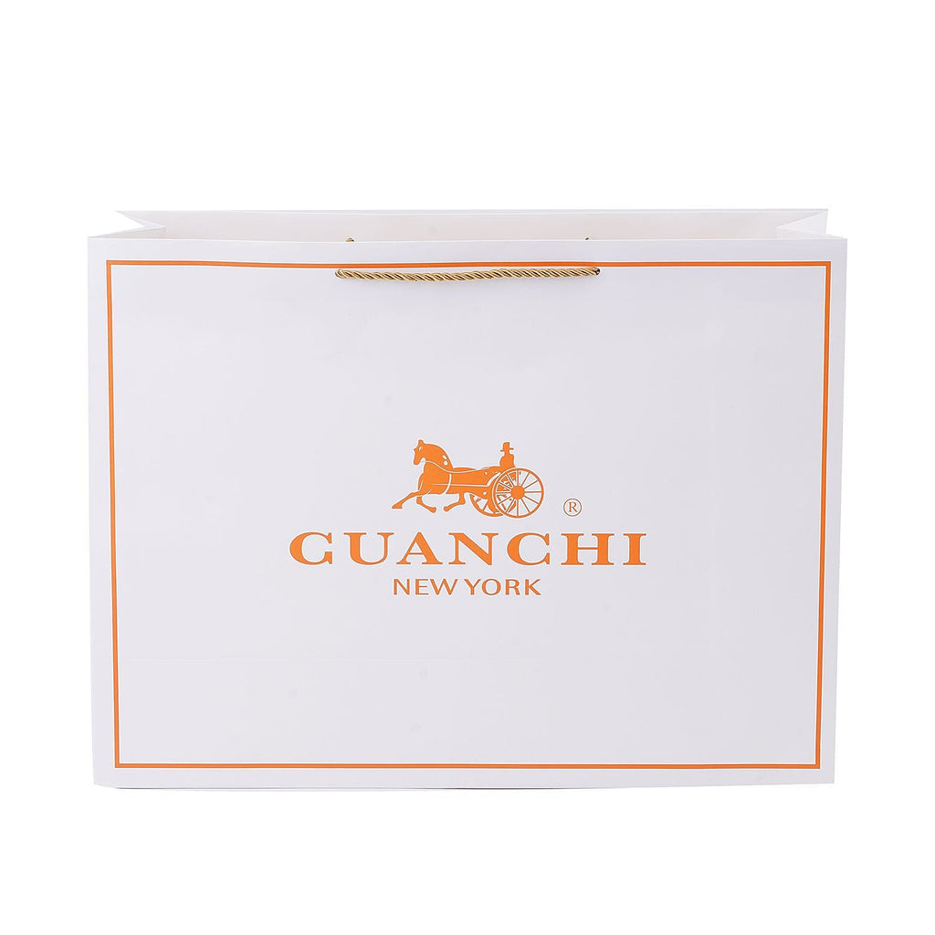 GUANCHI Tote Bag with Detachable Coin Pouch - Off White