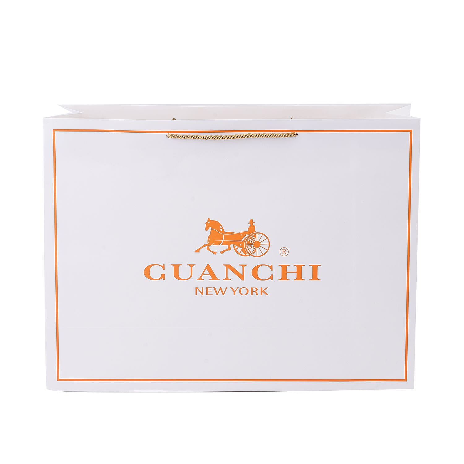 GUANCHI Tote Bag with Detachable Coin Pouch - Off White