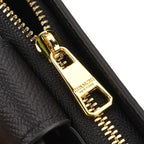 Guanchi Horse and Carriage Print Wallet - Black & Cream