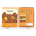 Gudhgrams  Budhgrams  PINCH  Budhgrams  PINCH  MANGO - GINGER  A delightful play between the joy of sweet mangoes and the spicy hit of dry ginger, this ones a real treat for the taste buds.