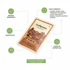Gudhgrams  GUDH IS GOOD  CINNAMON - CLOVE  At the heart of this flavor lie cloves and cinnamon - a  synergy that soothes the soul. Carried by this fragrant pair and fortified with Brahmi, this flavor