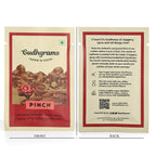 Gudhgrams  PINCH  PINCH-- ROSE - FLAX SEEDS  With the luxury of fragrant Indian rose that fillsthe air with its signature scent.  Enriched with nutrient-rich flax seeds, this is a unique, unmissable c
