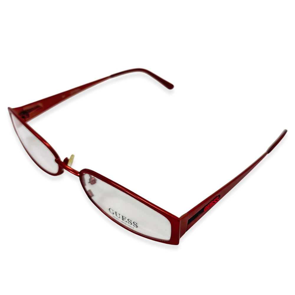 Guess Pink Oval Metal Readers With Guess Logo On Sides (Power 1.5)