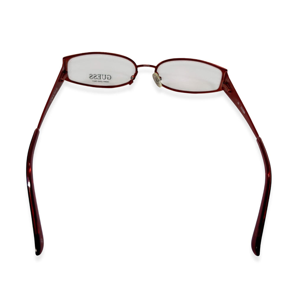 Guess Pink Oval Metal Readers With Guess Logo On Sides (Power 1.5)
