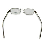 Guess Silver White Metal Rectangular Readers With Guess Logo (Power 2)