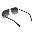 Guess Unisex Green Aviator Sunglasses