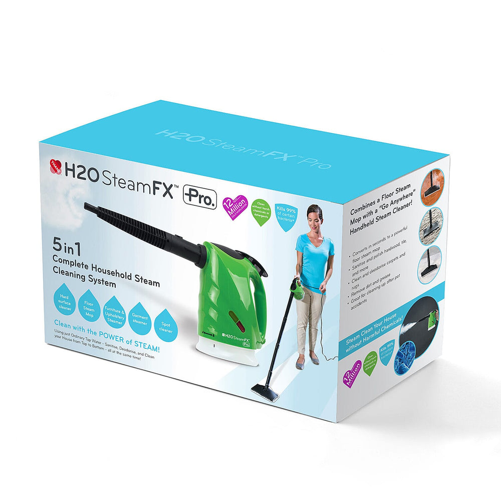 H2O FX Pro-Handheld Multi Purpose Mop & Cleaner (Inc. Prestige, Accessory & Premium Pack Kit)