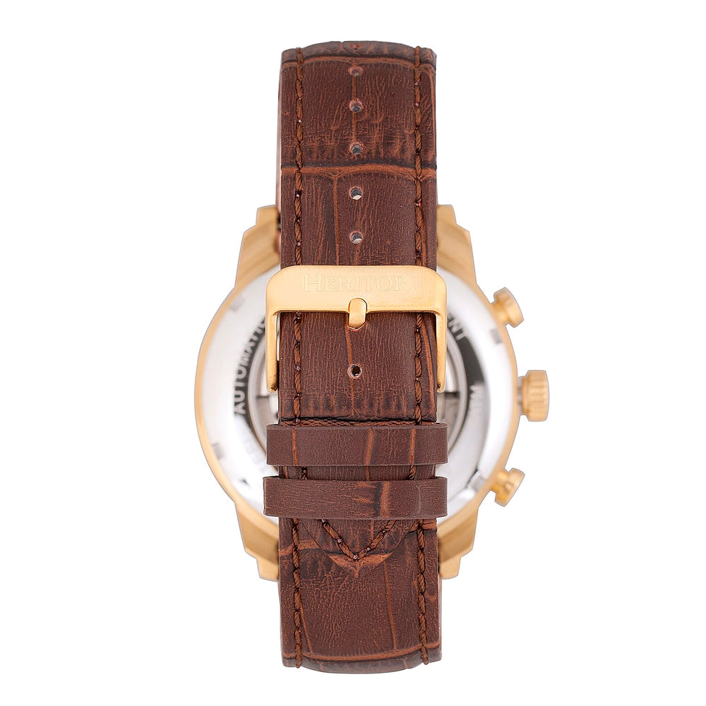 Automatic Mens Watch in Leather