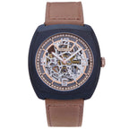 Automatic Mens Watch in Leather