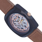 Automatic Mens Watch in Leather