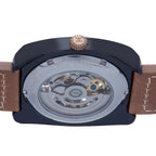 Automatic Mens Watch in Leather