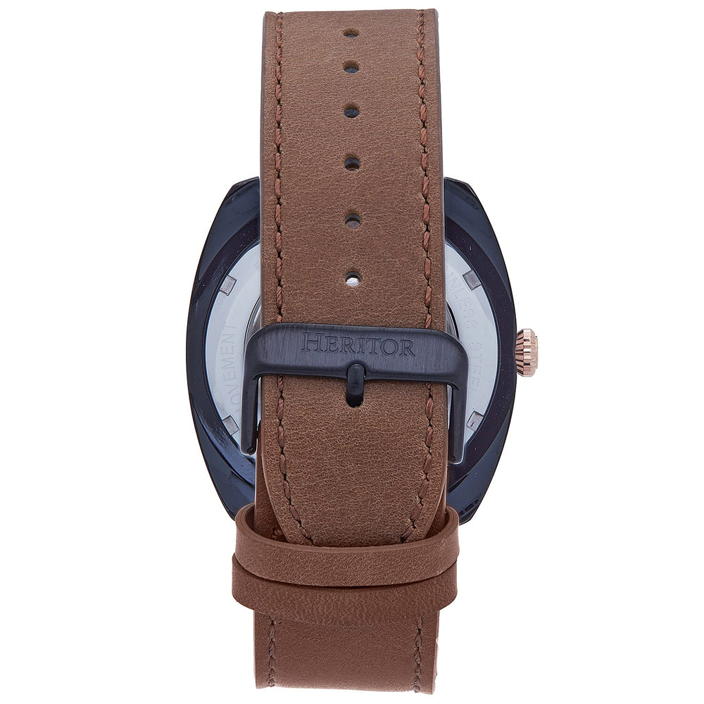 Automatic Mens Watch in Leather