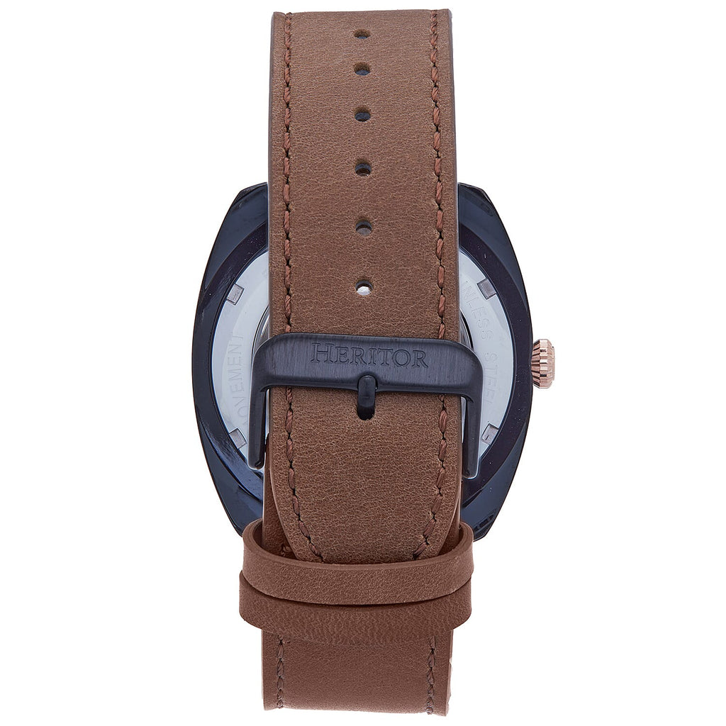 Automatic Mens Watch in Leather