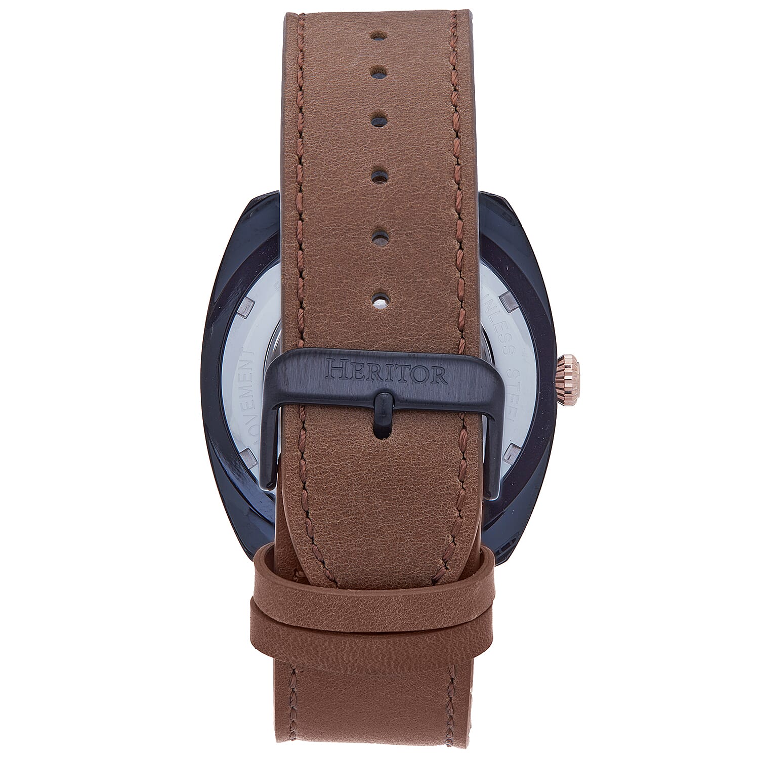 Automatic Mens Watch in Leather