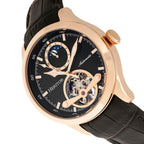 Automatic Mens Watch in Leather
