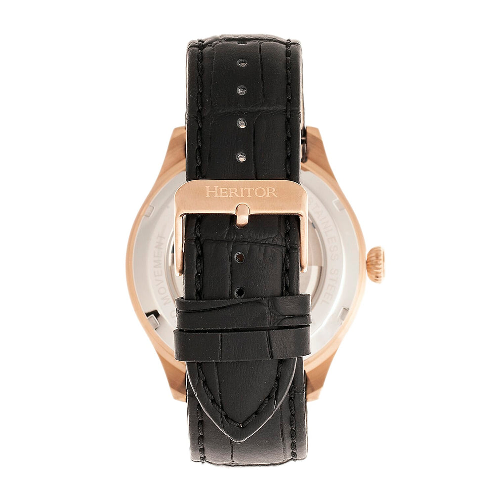 Automatic Mens Watch in Leather