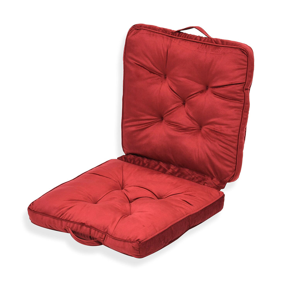 Back Support Armchair Booster Cushion - Maroon