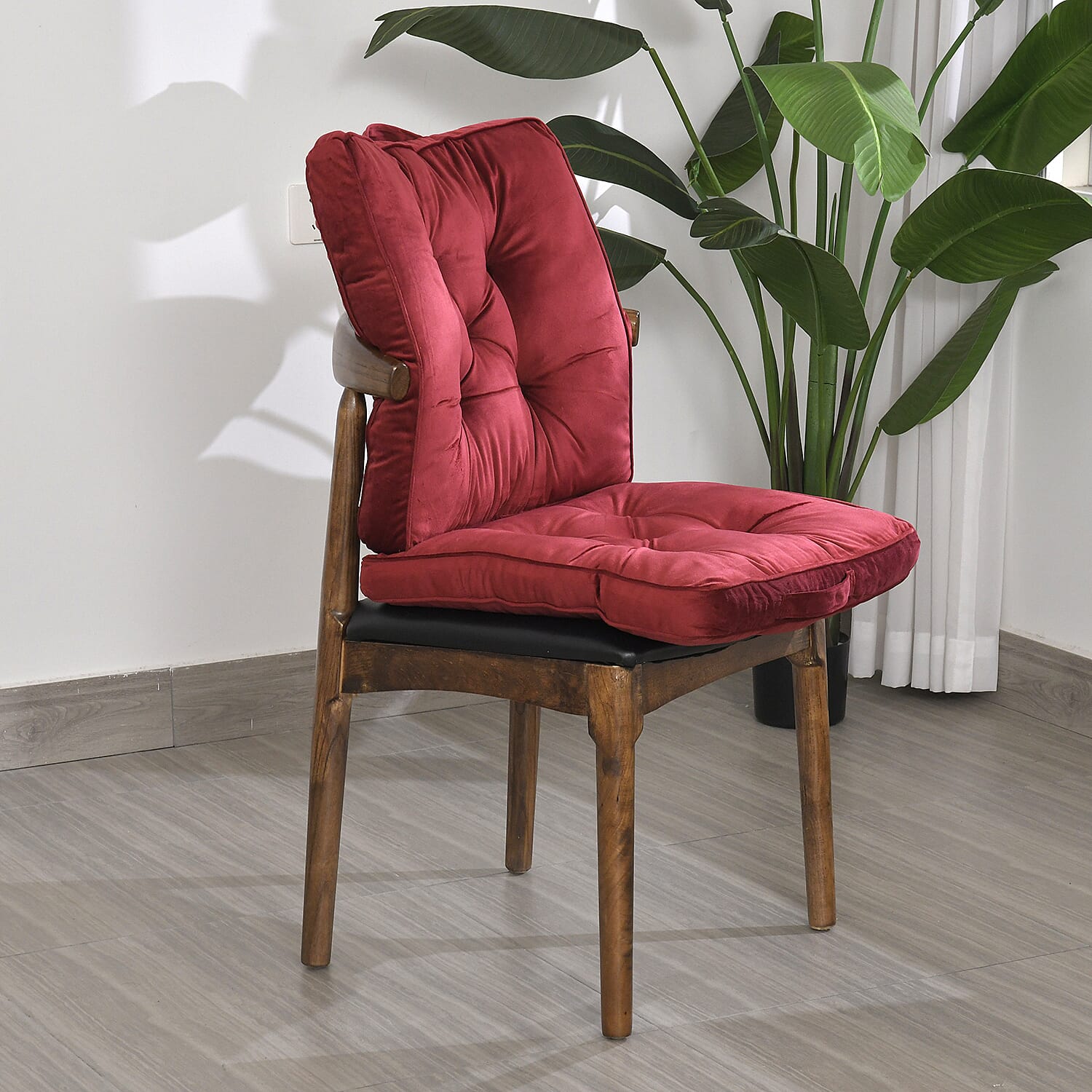 Back Support Armchair Booster Cushion - Maroon