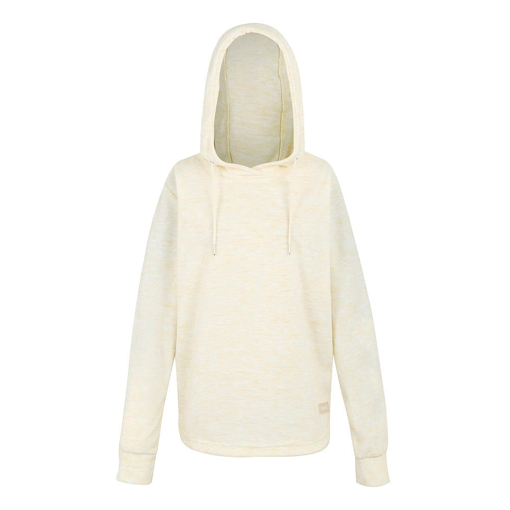 Regatta Womens Marl Fleece Hoodie (Size 24) - Lightvanilla