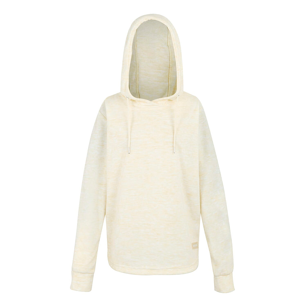 Regatta Womens Marl Fleece Hoodie (Size 24) - Lightvanilla