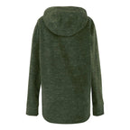 Regatta Womens Marl Fleece Hoodie (Size 22) - Dark Khaki