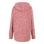 Regatta Womens Marl Fleece Hoodie (Size 18) - Dusty Rose