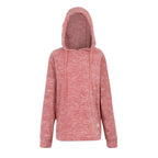 Regatta Womens Marl Fleece Hoodie (Size 22) - Dusty Rose