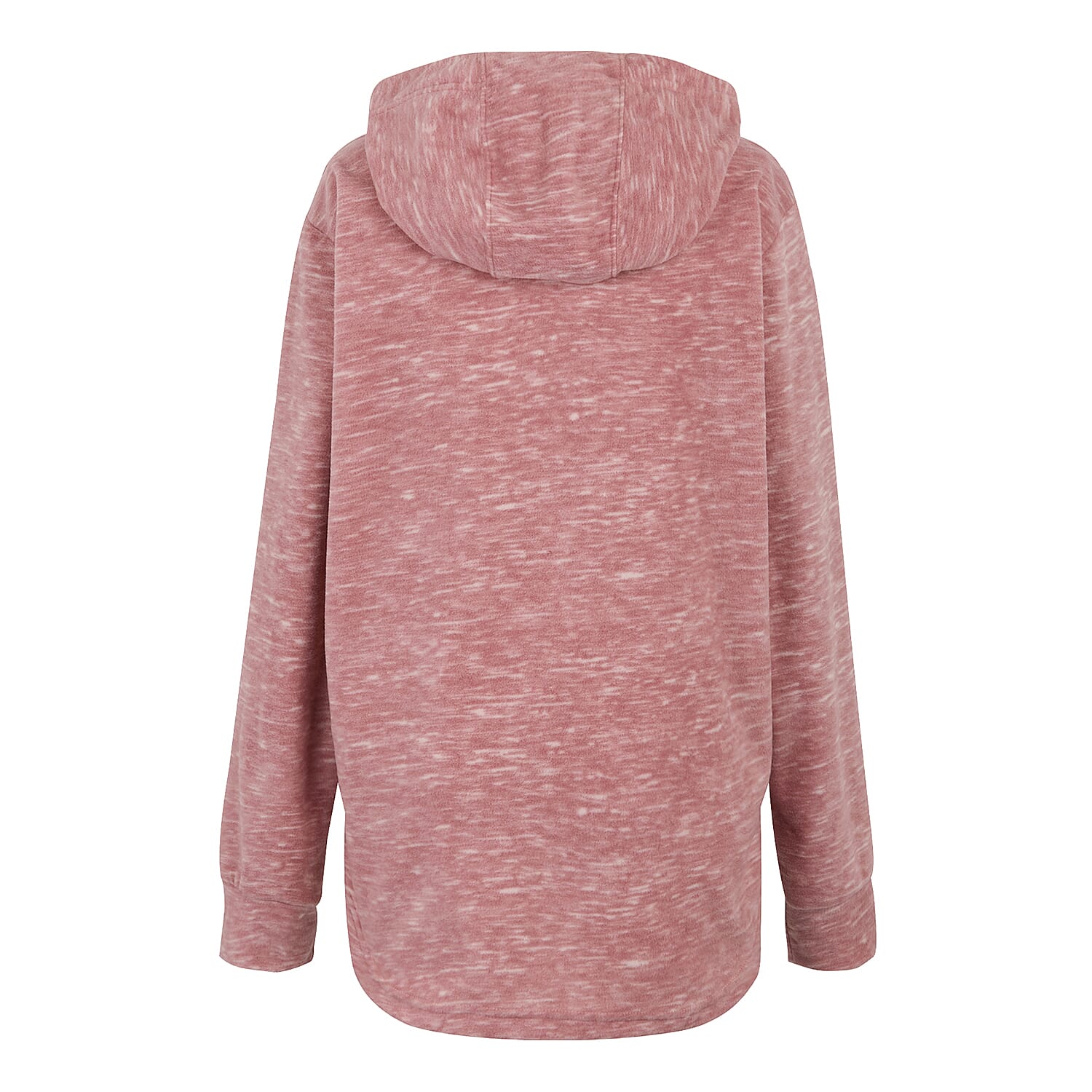 Regatta Womens Marl Fleece Hoodie (Size 22) - Dusty Rose
