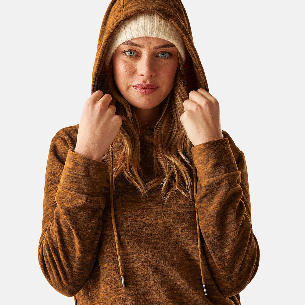 Regatta Womens Hoodie With Drawstring (Size 26) - Glazedginge