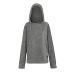 Regatta Womens Marl Fleece Hoodie (Size 16) - Seed Grey