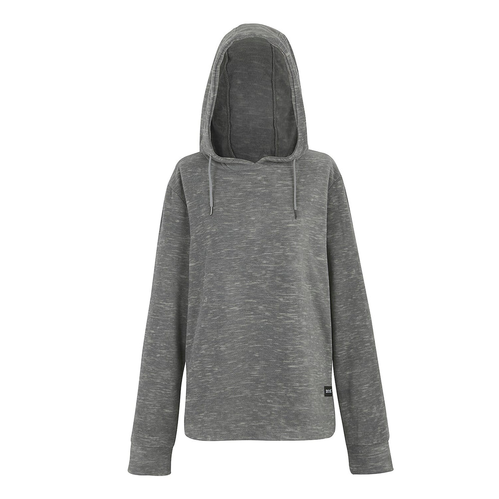 Regatta Womens Marl Fleece Hoodie (Size 24) - Seed Grey