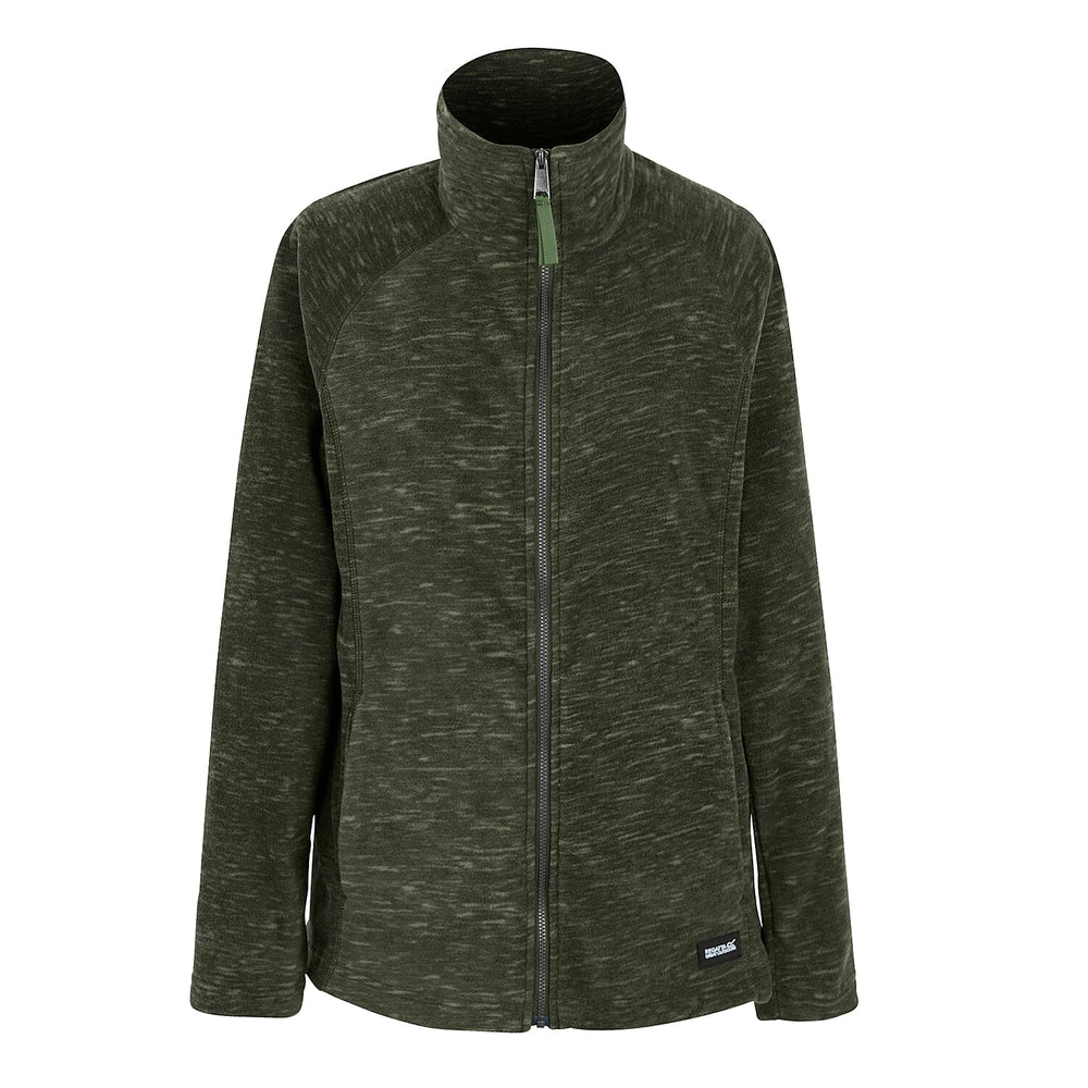 Regatta Full Zip Up Fleece Jacket (Size 14) - Dark Khaki