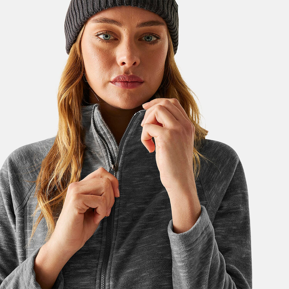 Regatta Full Zip Up Fleece Jacket (Size 14) - Seed Grey