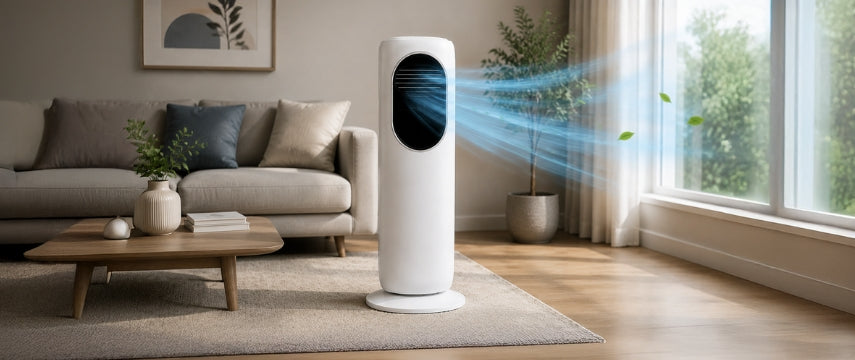 Bliss & Beyond Tower Fan Heater
