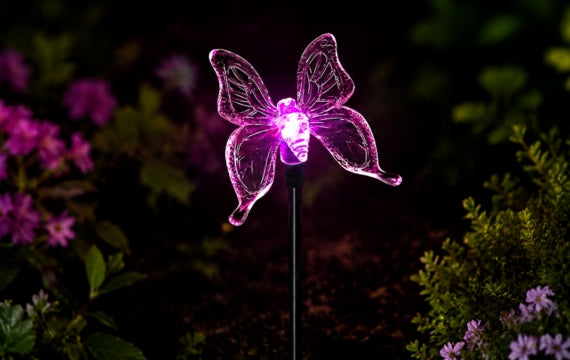 Solar Butterfly Garden Light