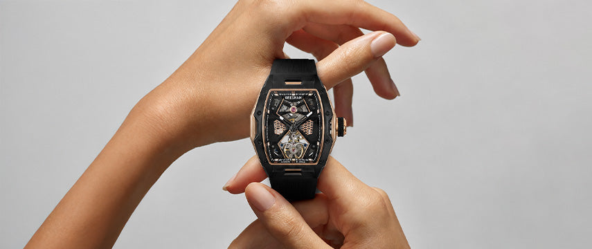 Gresham GI Skeleton Automatic Watch