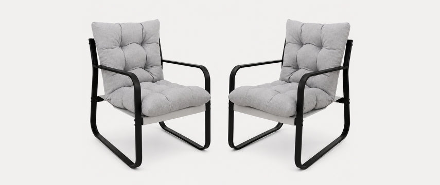 3-Piece Outdoor Patio Chair Set