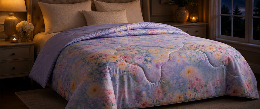 Hush Haven Silk Cooling Quilt