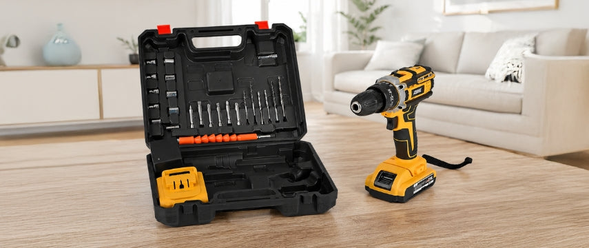 21V Cordless Impact Drill Kit