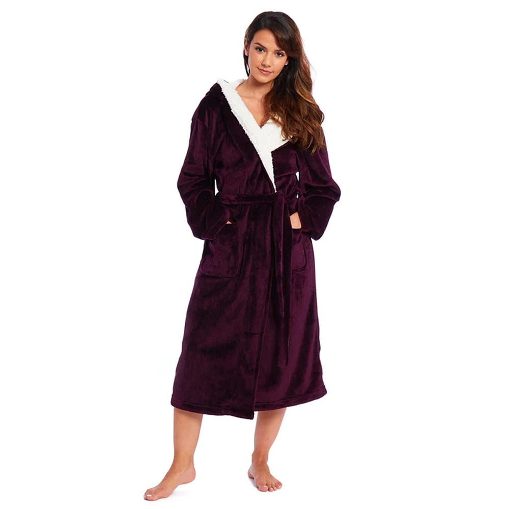 Pick of the Day- Habigail Wooven Robe (Size 8) - Berry