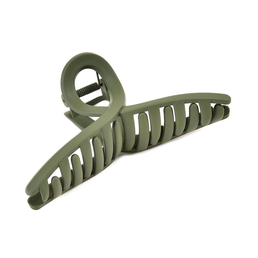 Set of 12 Hair Claw Clips (13cm) - Multi