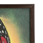 Handcrafted Gemstone Butterfly Painting (Size 32x4 Cm)