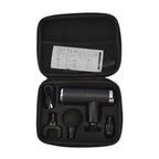 Handheld Rechargeable Deep Tissue Massage Gun with 4 Detachable Massage Head - Black