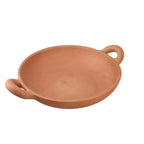 Handmade Terracotta Pan (Size 32x25x6 Cm)